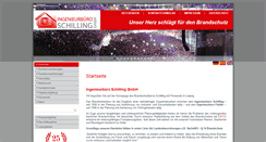 Desktop Screenshot of brandschutz-le.de